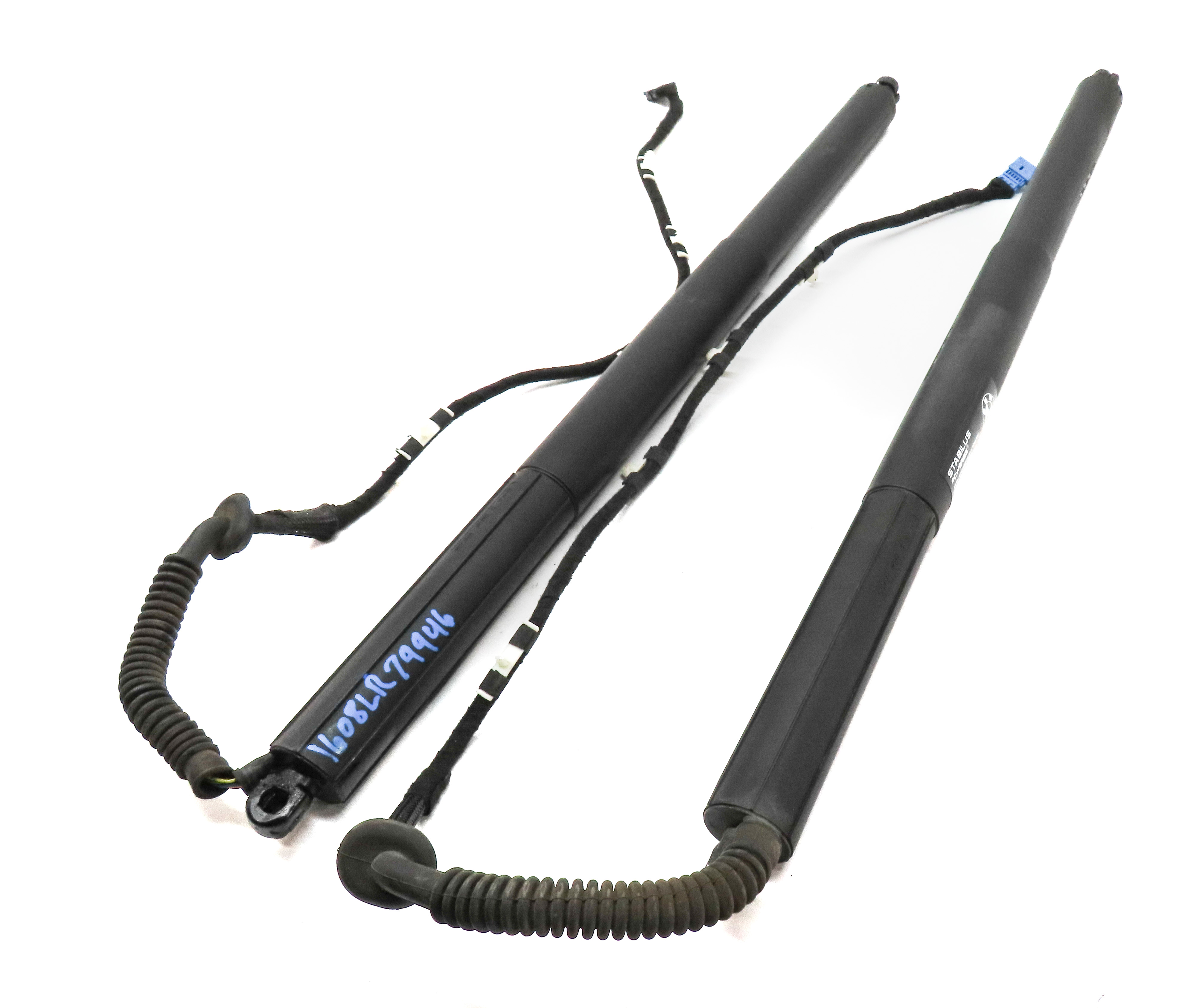 15-17 BMW X3 (F25) REAR HATCH LEFT & RIGHT ELECTRIC TRUNK SHOCK STRUT SET 2 — exact item pictured